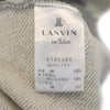 ランバンオンブルー 日本製 半袖 スウェット ワンピース 38 グレー系 LANVIN en Bleu レディース