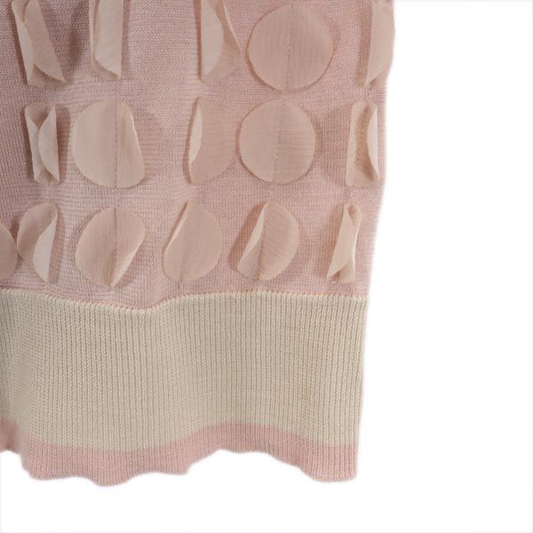 PAULE KA ポールカ 長袖 2点セット アンサンブル M ピンク カーディガン レディース