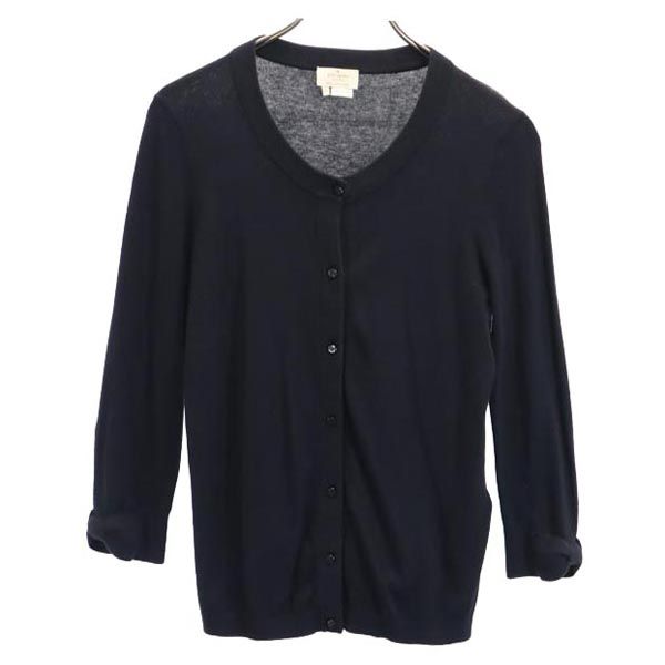 Kate Spade ケイトスペード 長袖 ニット カーディガン S ブラック系 レディース