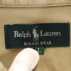 ラルフローレン 長袖 シャツ L カーキ系 RALPH LAUREN エルボーパッチ レディース