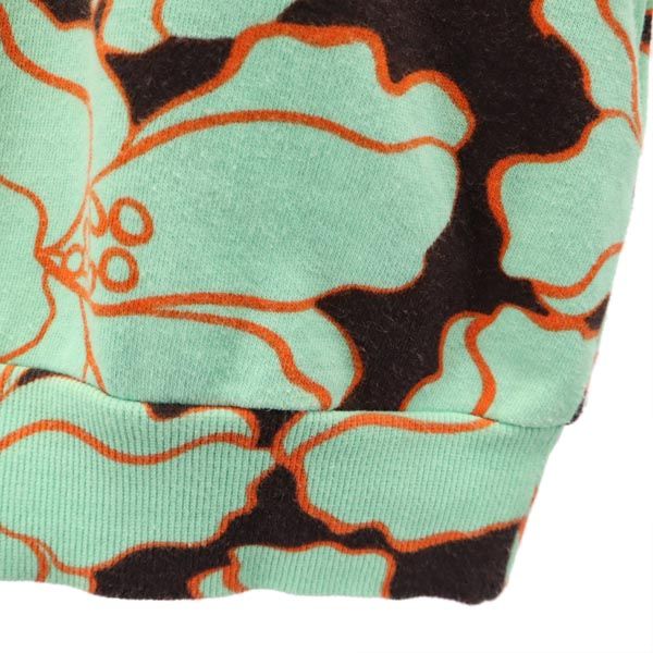 SPORTMAX CODE スポーツマックスコード 総柄 長袖 スウェット トレーナー XL グリーン系 レディース