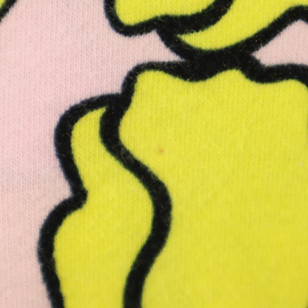 SPORTMAX CODE スポーツ マックスコード 総柄 長袖 スウェット トレーナー XL イエロー系 レディース