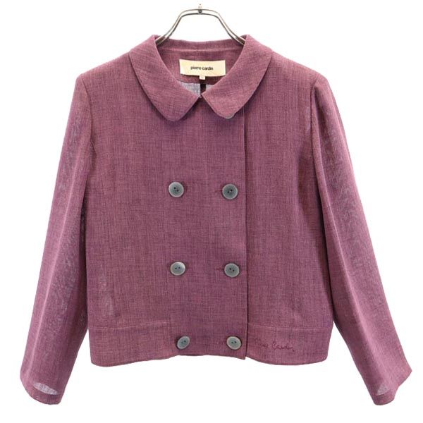 Pierre Cardin ピエールカルダン 2点セット ジャケット 11月9日 パープル系 レディース