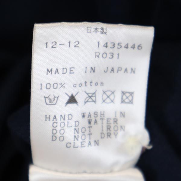 PEARLY GATES パーリーゲイツ 日本製 ゴルフ 半袖 ポロシャツ 3 ネイビー系 鹿の子 レディース