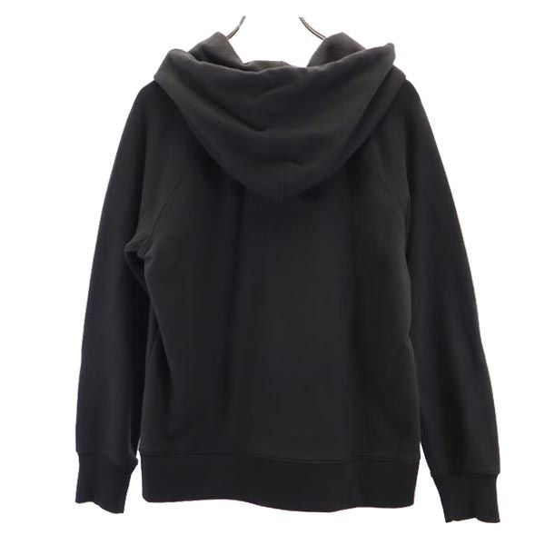 Levi's リーバイス プリント 長袖 スウェットパーカー S ブラック系 レディース