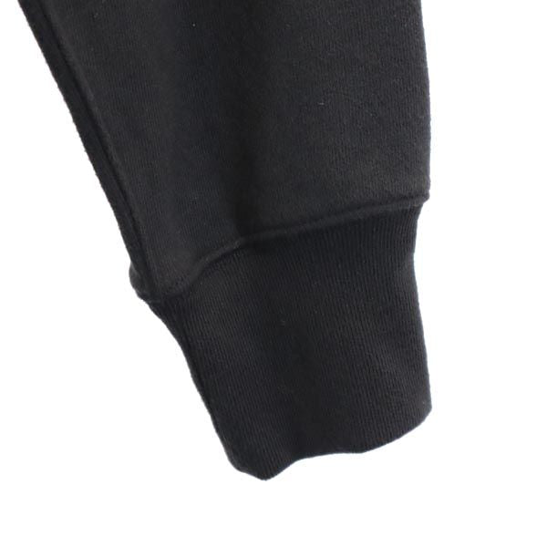 Levi's リーバイス プリント 長袖 スウェットパーカー S ブラック系 レディース