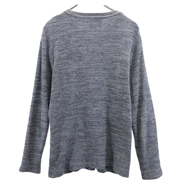 MACKINTOSH PHILOSOPHY マッキントッシュフィロソフィー 長袖 Tシャツ 40 グレー系 ワッフル生地 ロンT メンズ