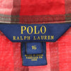 ポロラルフローレン チェック柄 長袖 シャツ 16 レッド系 POLO RALPH LAUREN キッズ