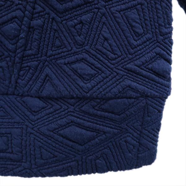 BIANCA EPOCA ビアンカエポカ 7分袖 カットソー 38 ネイビー ステッチ レディース