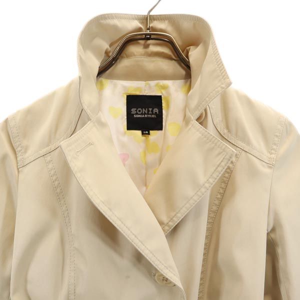 SONIA SONIA RYKIEL ソニアソニアリキエル ジャケット 38 ベージュ ウエストベルト レディース
