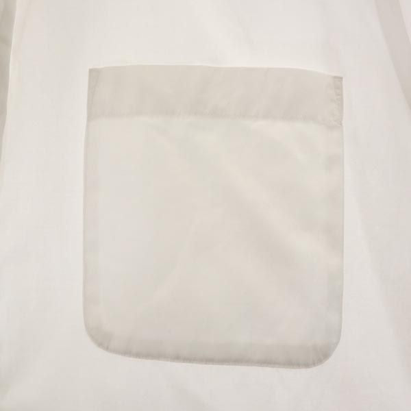 LANVIN ランバン 日本製 長袖 シャツ 41 ホワイト メンズ