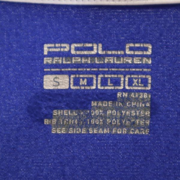 ポロラルフローレン ビッグポニー 長袖 トラックジャケット S ネイビーパープル系 POLO RALPH LAUREN キッズ