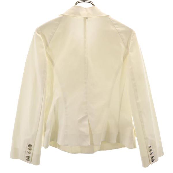 LOUIS VUITTON ルイヴィトン フランス製 ジャケット 40 アイボリー系 レディース