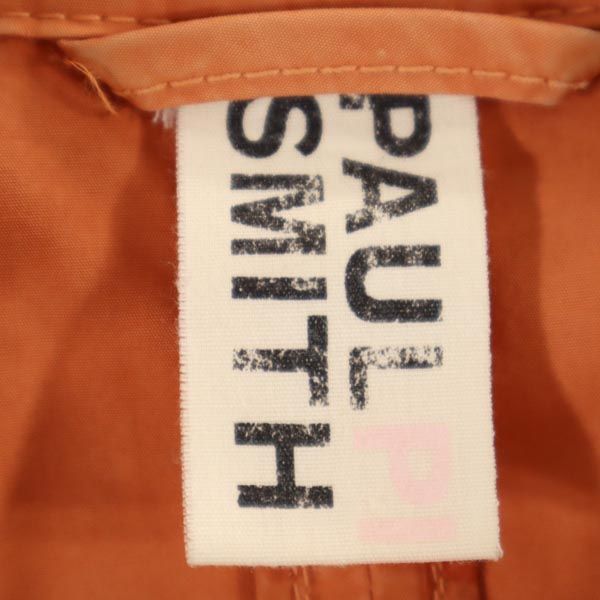 Paul Smith ポールスミス トレンチ風 ジャケット 42 オレンジ系 レディース