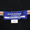 バーバリーブルーレーベル 三陽商会 日本製 長袖 ワンピース 38 ブラック系 BURBERRY BLUE LABEL チュニック レディース