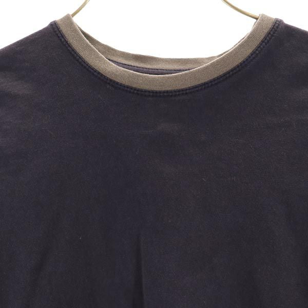 ARMANI JUNIOR アルマーニジュニア 長袖 Tシャツ 6A 116cm ネイビー系 ロンT キッズ
