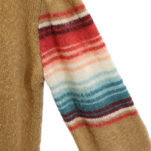 エオトト 長袖 カーディガン M ブラウン系 EOTOTO メンズ