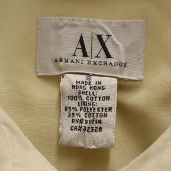 ARMANI EXCHANGE アルマーニエクスチェンジ ジップ ジャケット S ベージュ レディース
