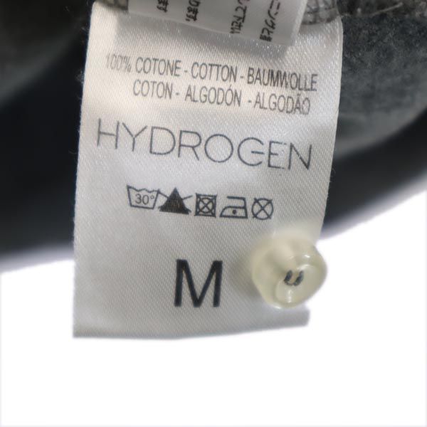 HYDROGEN ハイドロゲン ブロンザージ 長袖 ポロシャツ M グレー系 BRONZAJI メンズ