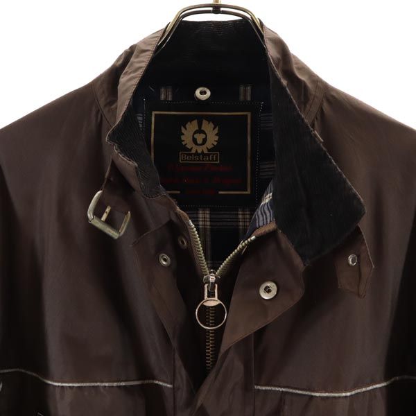 ベルスタッフ 長袖 ナイロンジャケット XL ブラウン BELSTAFF トライアル メンズ