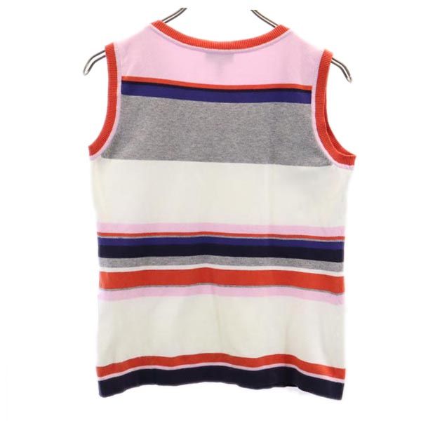 ESCADA エスカーダ ニットベスト S ホワイト系 レディース