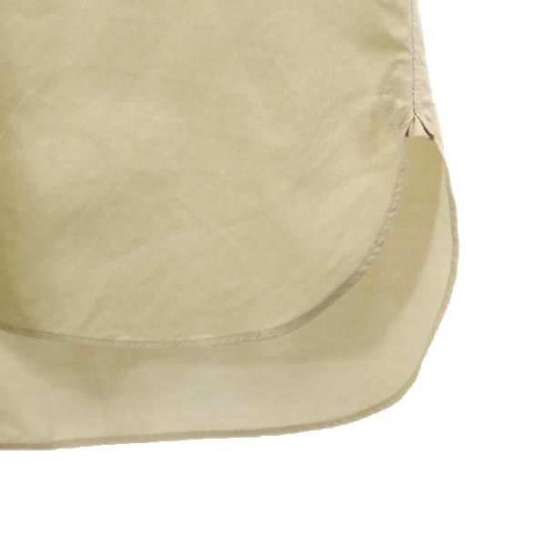 バーバリー 日本製 長袖 バンドカラーシャツ ベージュ系 BURBERRY メンズ