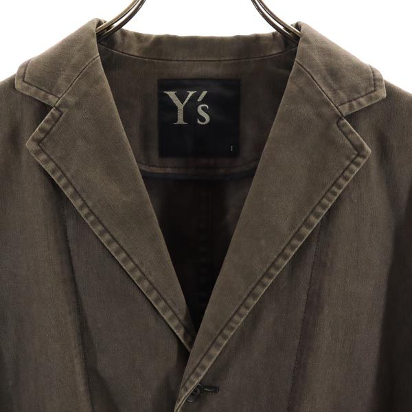 Y's ワイズ ヨウジヤマモト ジャケット 1 カーキ系 Yohji Yamamoto メンズ