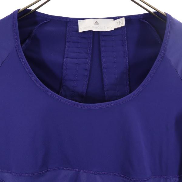 adidas by Stella McCartney アディダスバイステラマッカートニー 長袖 トレーニングウェア 36 パープル ヨガ レディース