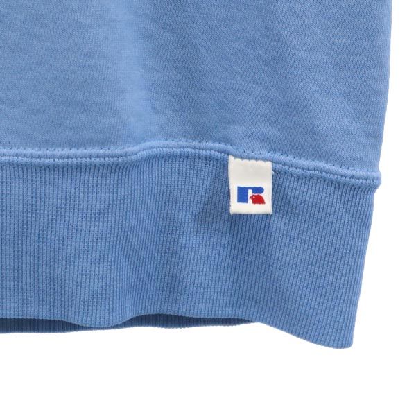 RUSSELL ATHLETIC ラッセルアスレチック 長袖 トレーナー L ブルー系 裏起毛 スウェット メンズ