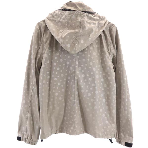rovtski ロフトスキー ドット柄 ジャケット 2 ベージュ フード レディース