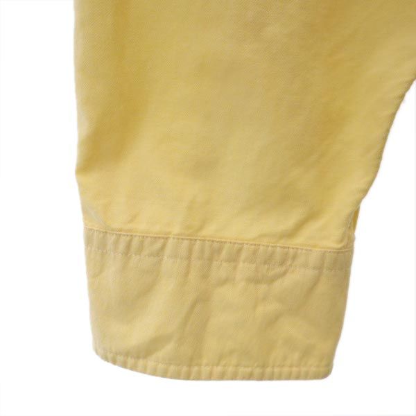 GAP ギャップ 長袖 ボタンダウンシャツ XL イエロー系 メンズ
