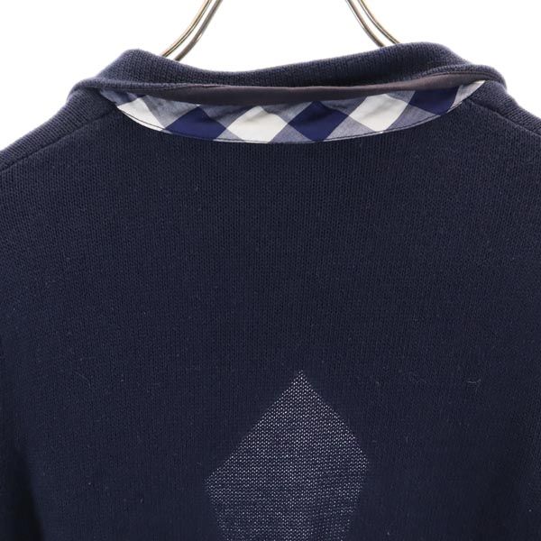 Paul Smith ポールスミス ニット テーラードジャケット M ネイビー系 メンズ