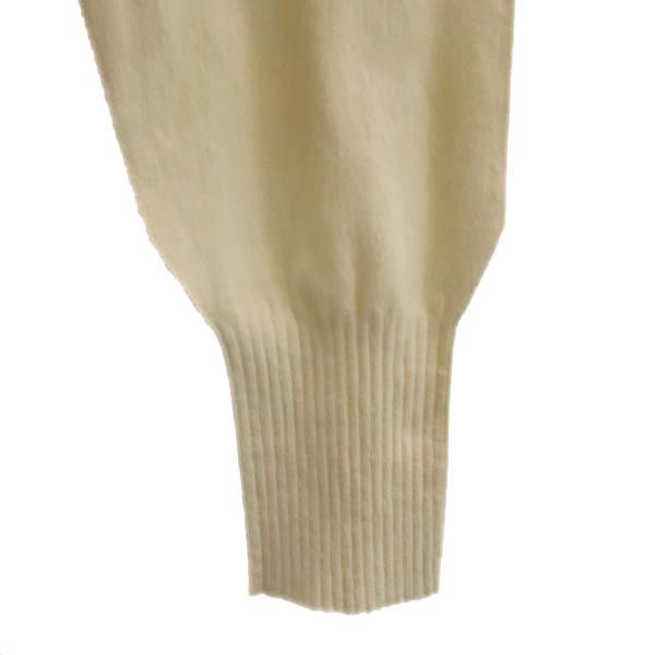 ISSEY MIYAKE イッセイミヤケ 日本製 ウールブレンド 長袖 チュニック 2 ホワイト系 レディース