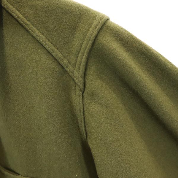 ウール 長袖 ミリタリージャケット M カーキ メンズ