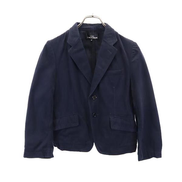 tricot COMME des GARCONS トリココムデギャルソン 2011年 長袖 テーラードジャケット M 濃紺 レディース