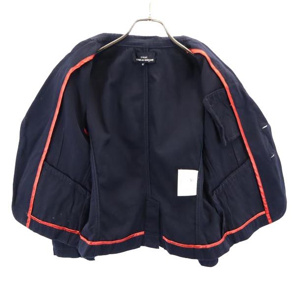 tricot COMME des GARCONS トリココムデギャルソン 2011年 長袖 テーラードジャケット M 濃紺 レディース