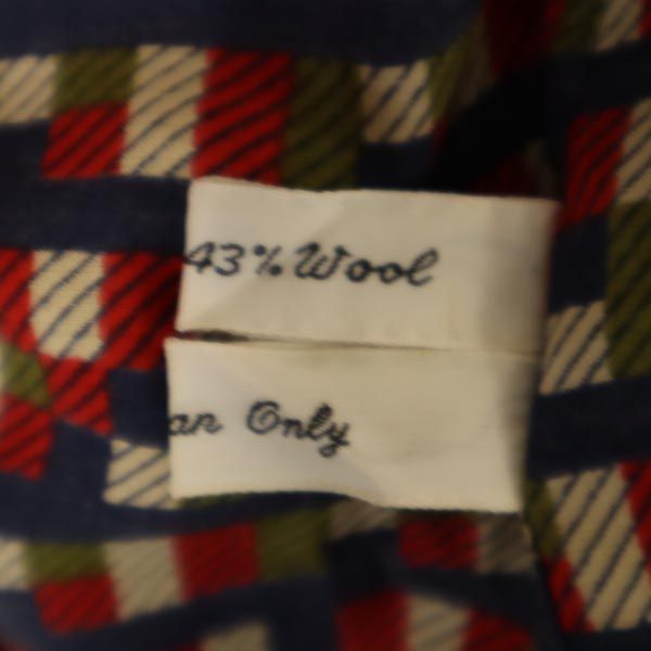 LANVIN ランバン シルクブレンド 総柄 長袖 シャツ 37 メンズ