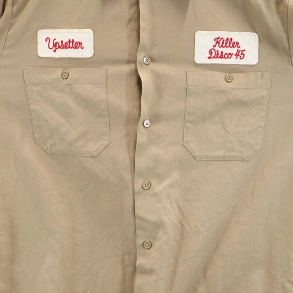 WACKO MARIA GUILTY PARTIES ワコマリア ギルティーパーティーズ 長袖 ミリタリーシャツ S ベージュ系 メンズ