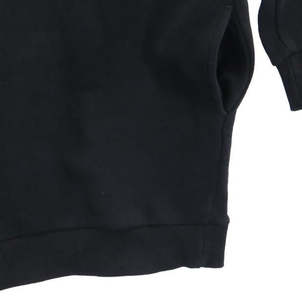 ディーゼル スウェットパーカー 4 黒 DIESEL 裏起毛 キッズ