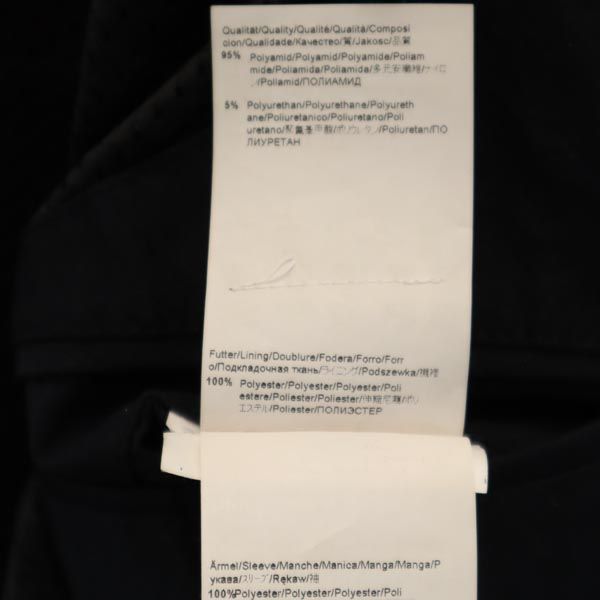 BOSS HUGO BOSS ボスヒューゴボス ナイロン切替 テーラードジャケット 48 ブラック 裏メッシュ メンズ