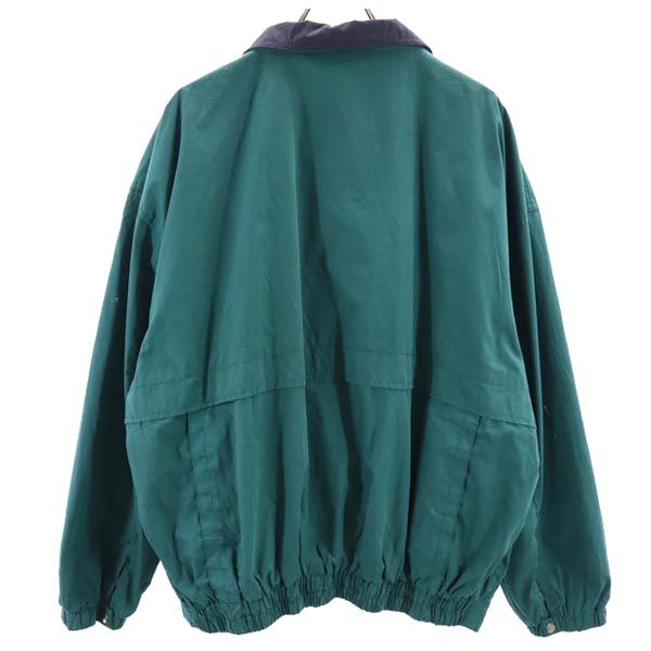 Crown Club 90s オールド ジャケット XXL グリーン×ネイビー ビッグサイズ メンズ