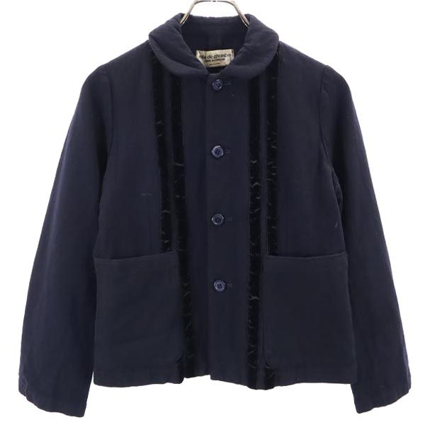 robe de chambre COMME des GARCONS ローブドシャンブルコムデギャルソン 日本製 ジャケット ブラック系 レディース