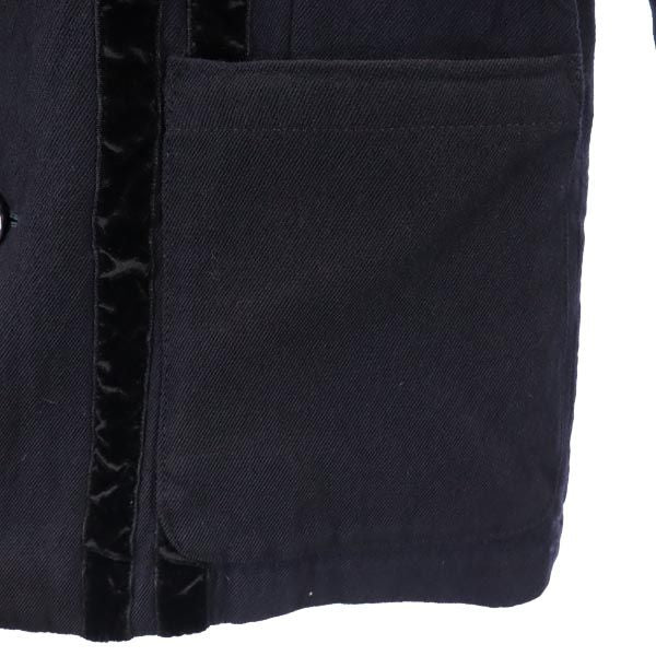 robe de chambre COMME des GARCONS ローブドシャンブルコムデギャルソン 日本製 ジャケット ブラック系 レディース