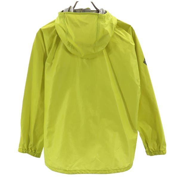 mont-bell モンベル アウトドア ナイロンジャケット XS イエロー 収納袋付き メンズ