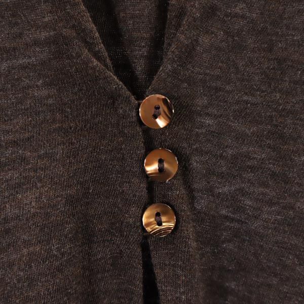 未使用 MAX&CO マックスアンドコー ウールブレンド 長袖 セーター M ブラウン系 ニット レディース