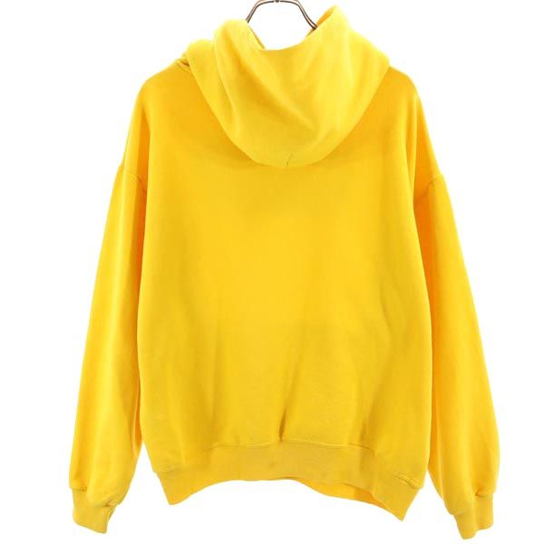 ジャージーズ オールド 長袖 スウェットパーカー M イエロー JERZEES 裏起毛 メンズ
