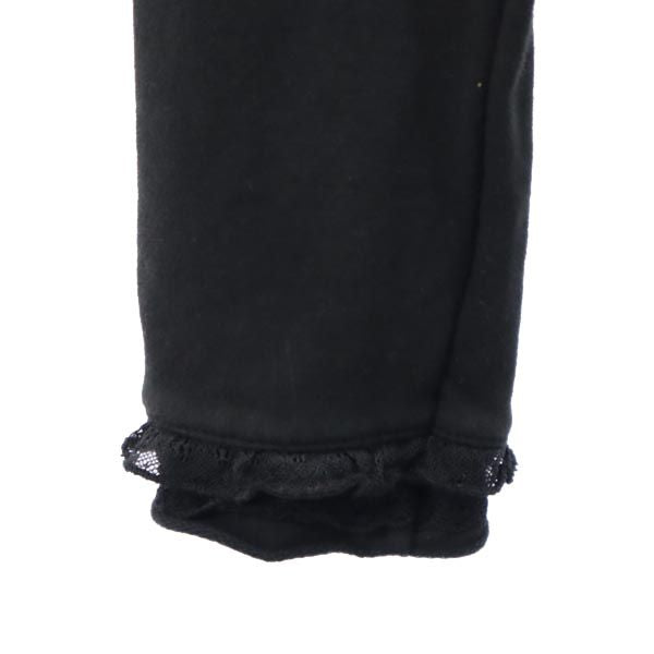 MAX&CO マックスアンドコー スウェット ジップパーカー M ブラック レース付き レディース