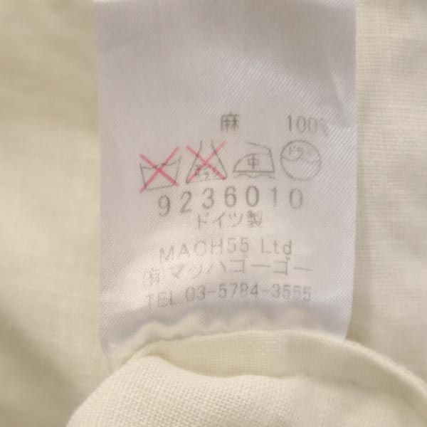 マッハゴーゴー 長袖 リネン シャツ S ベージュ系 メンズ