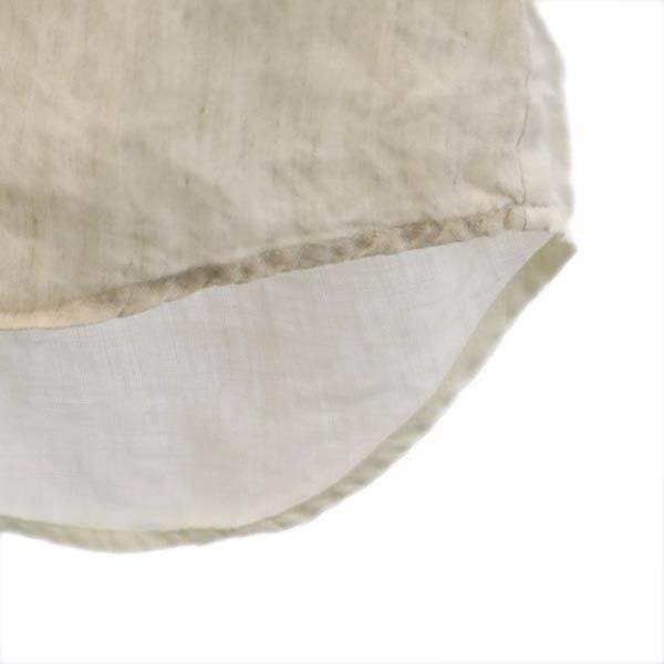 マッハゴーゴー 長袖 リネン シャツ S ベージュ系 メンズ