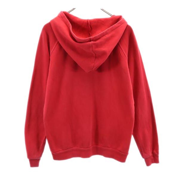 LACOSTE ラコステ スウェットパーカー 14 赤 裏起毛 メンズ